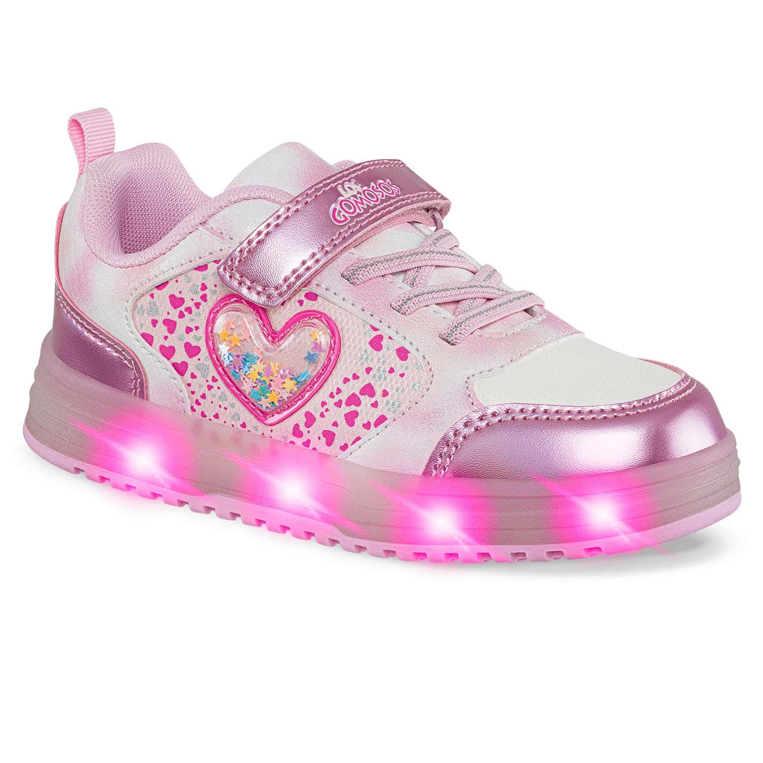 Tenis con Luces Mydor Rosa Los Gomosos para Niña