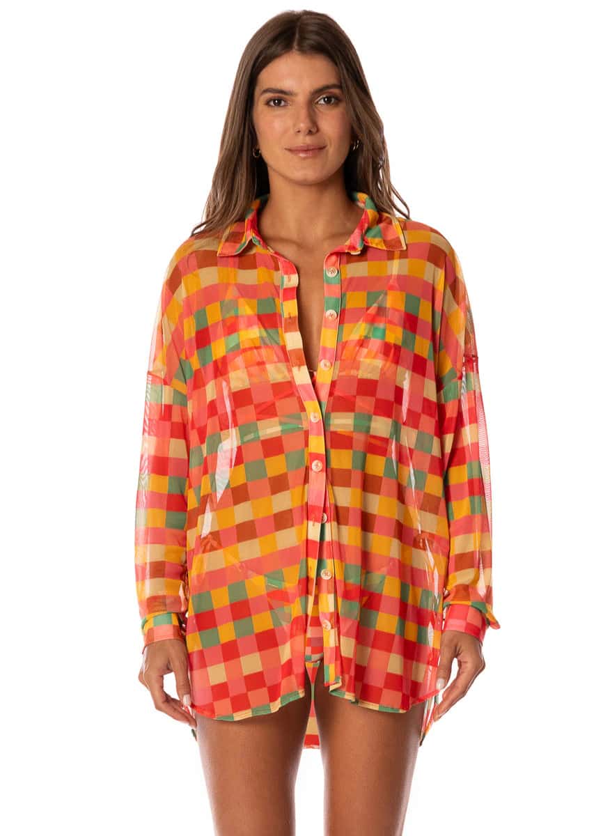 Maaji Golden Gambit Manele V Long Shirt