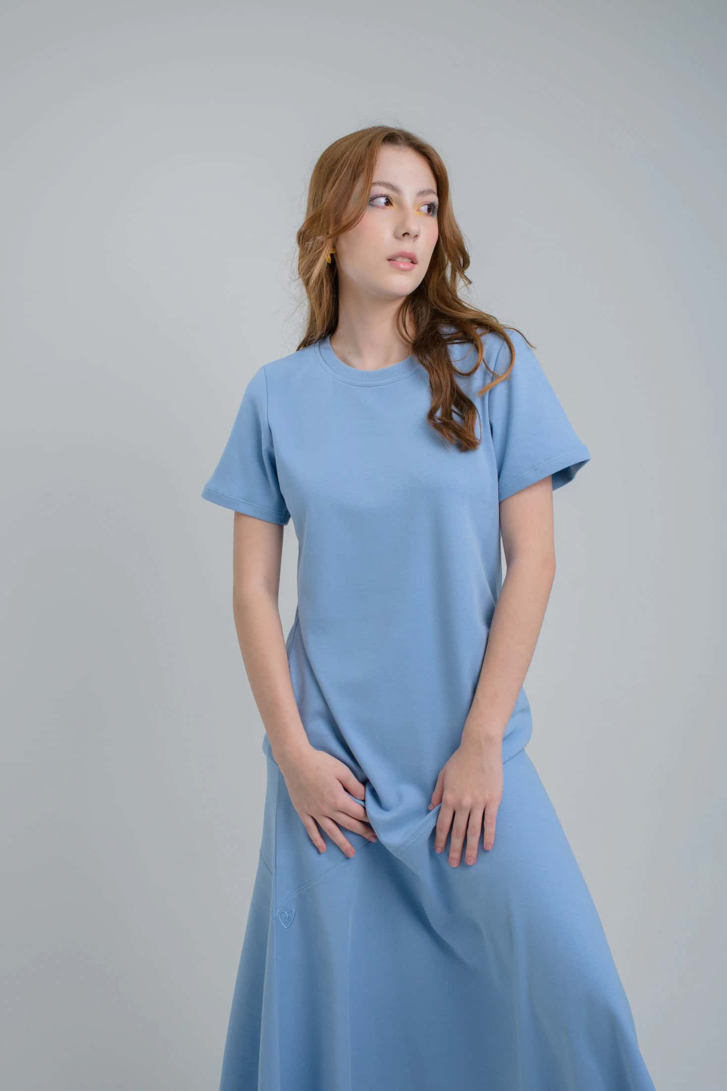 Vestido Caudal Cielo - miniatura 5