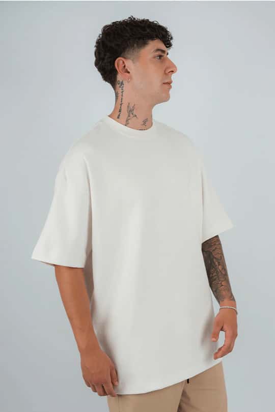 CAMISETA OVERSIZE ALTO GRAMAJE - miniatura 7