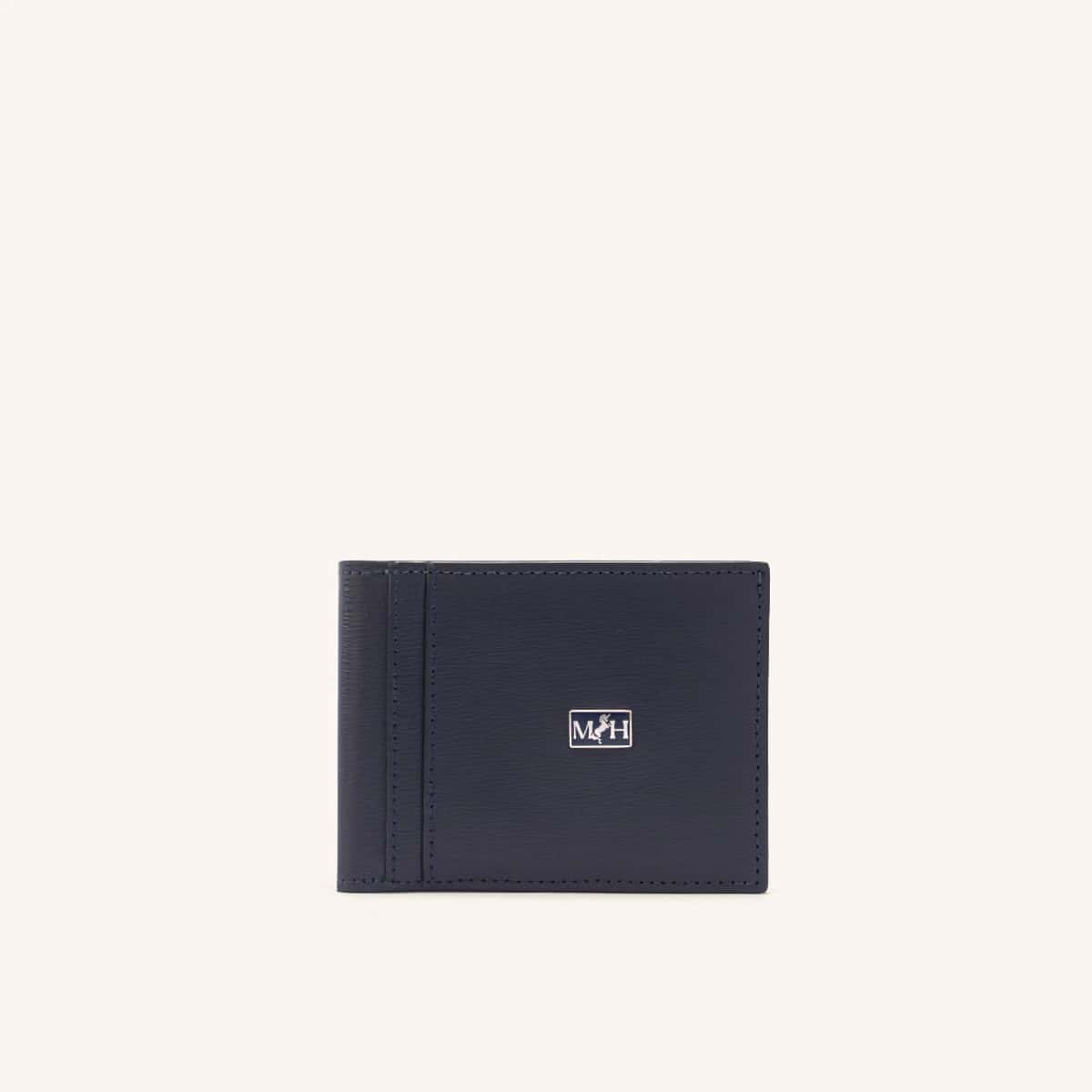Billetera Slim Horizontal Azul Royal Millenium