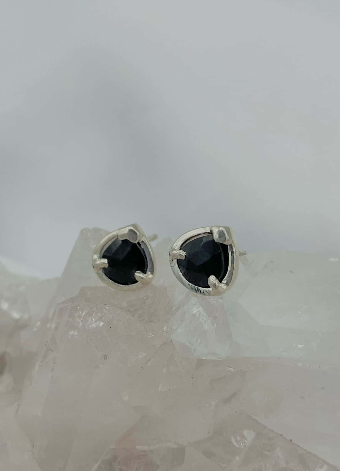 Aretes Ónix Semigotas