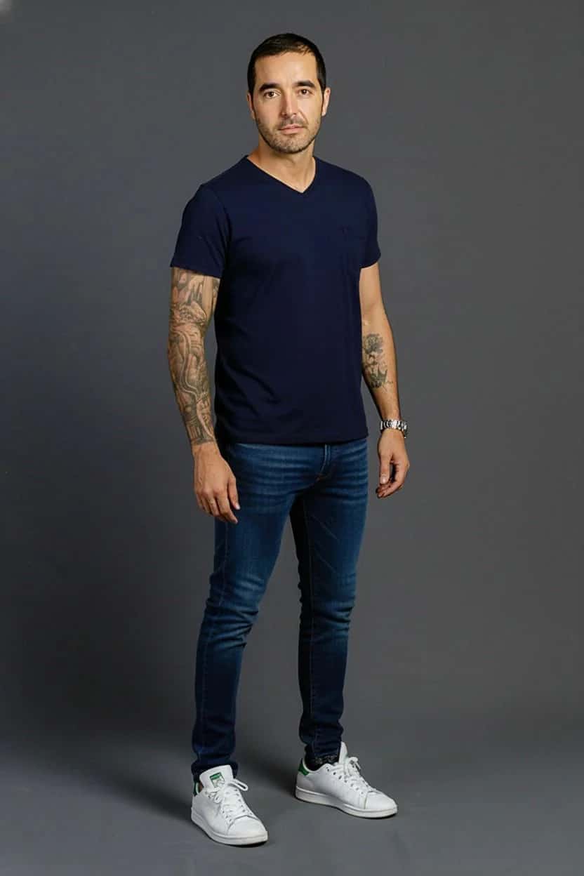 Camiseta Cuello V - miniatura 3