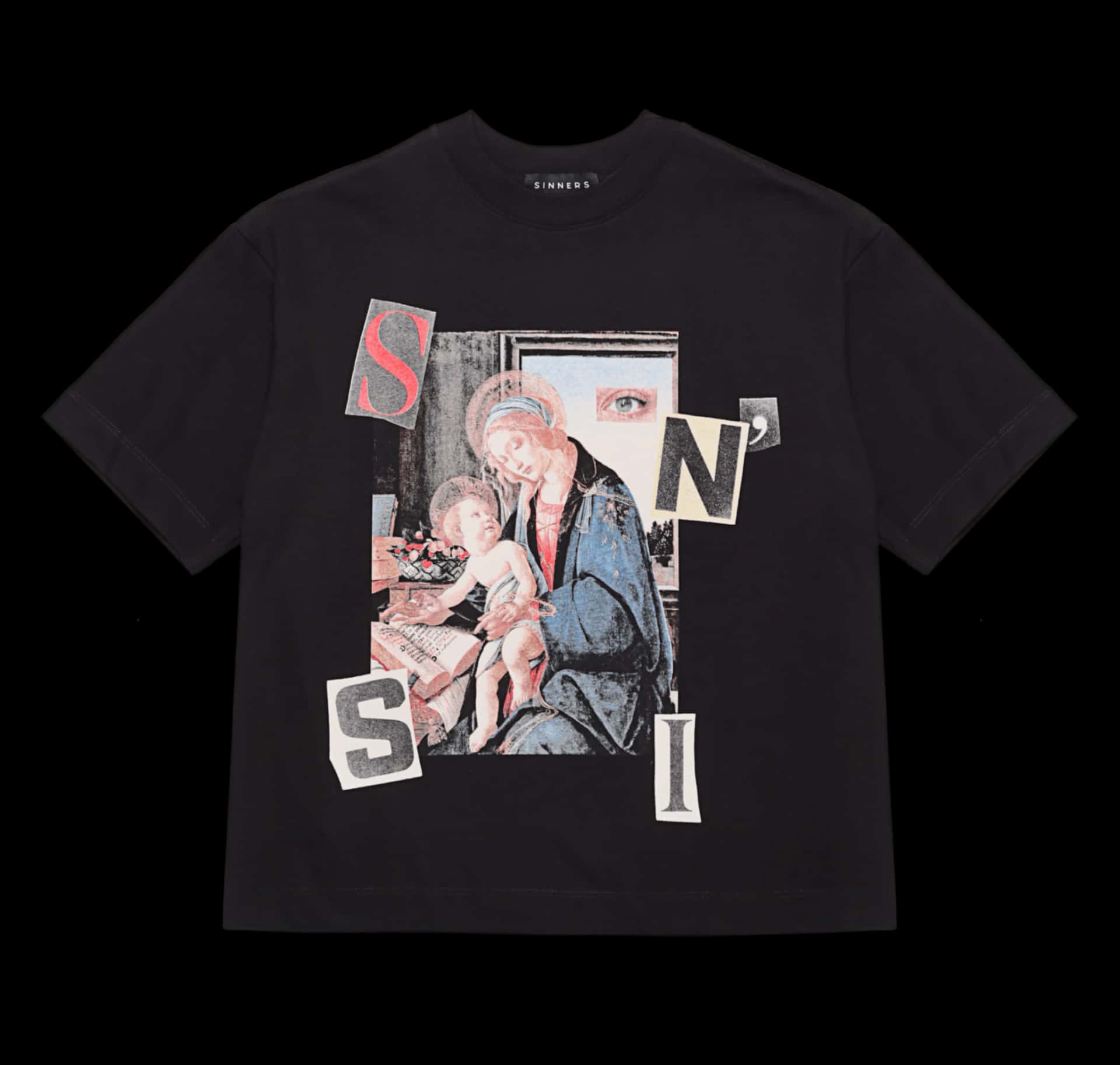 SURREALISM BLACK T-SHIRT