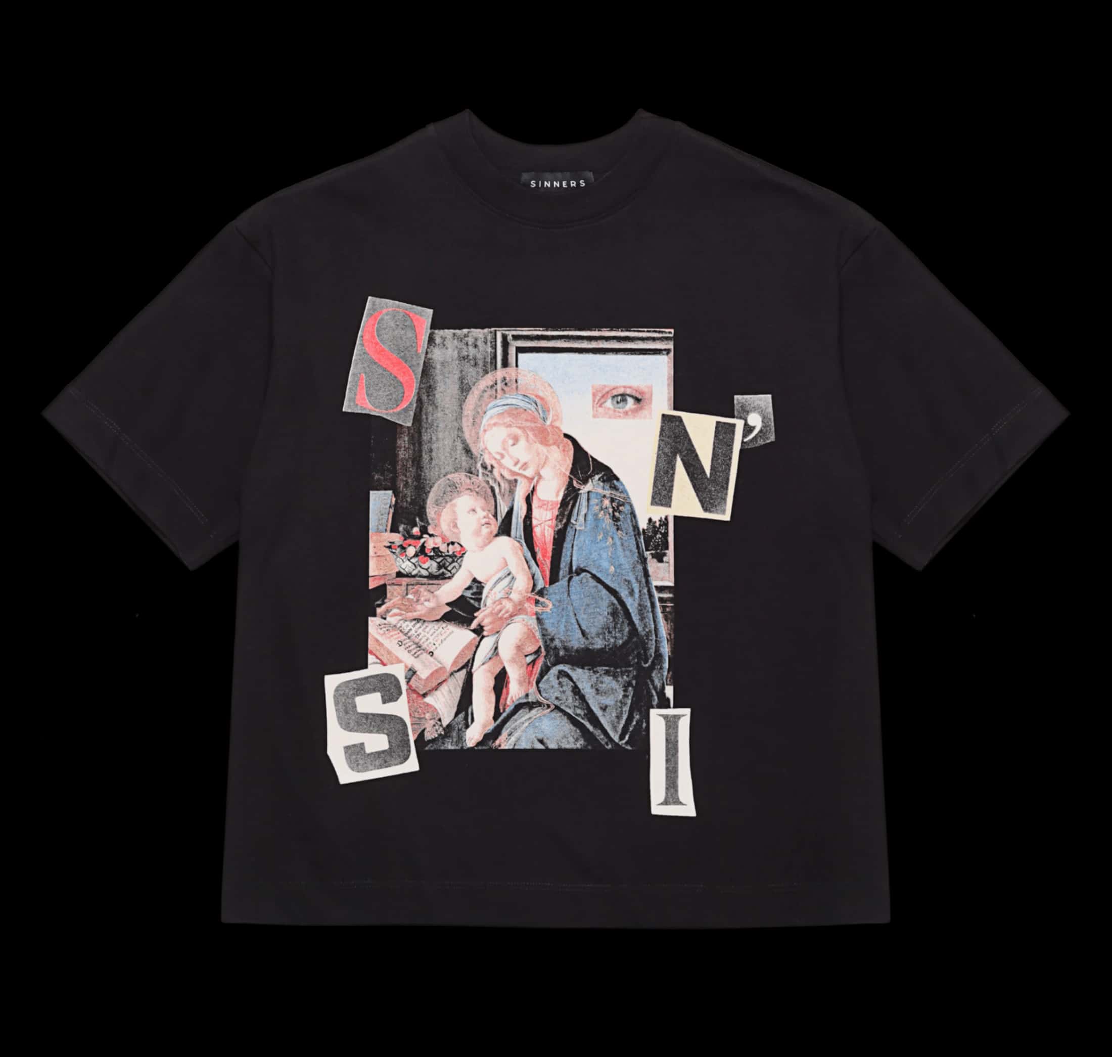 SURREALISM BLACK T-SHIRT