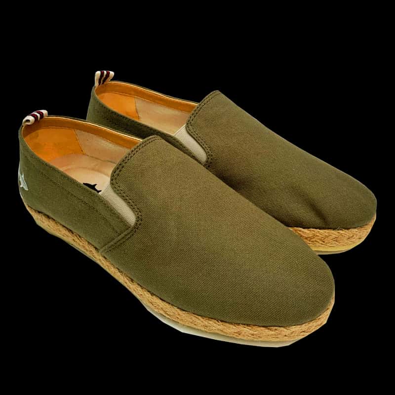 ALPARGATAS VERDE MILITAR