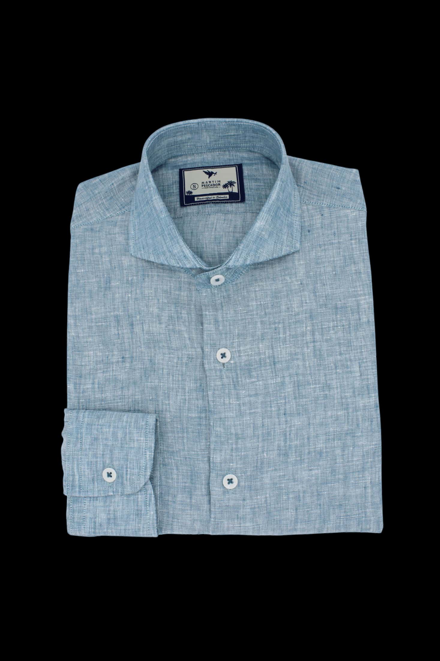 Camisas Clean Finish Jaspe Classic Fit- European Flax
