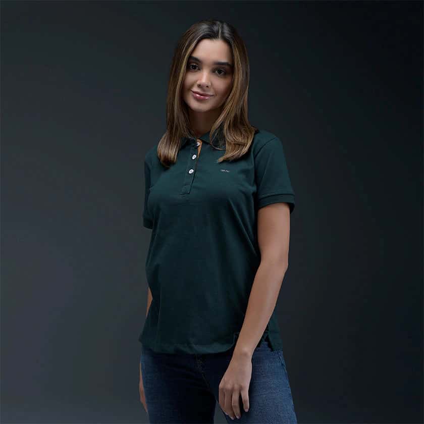 Polo Verde Mujer