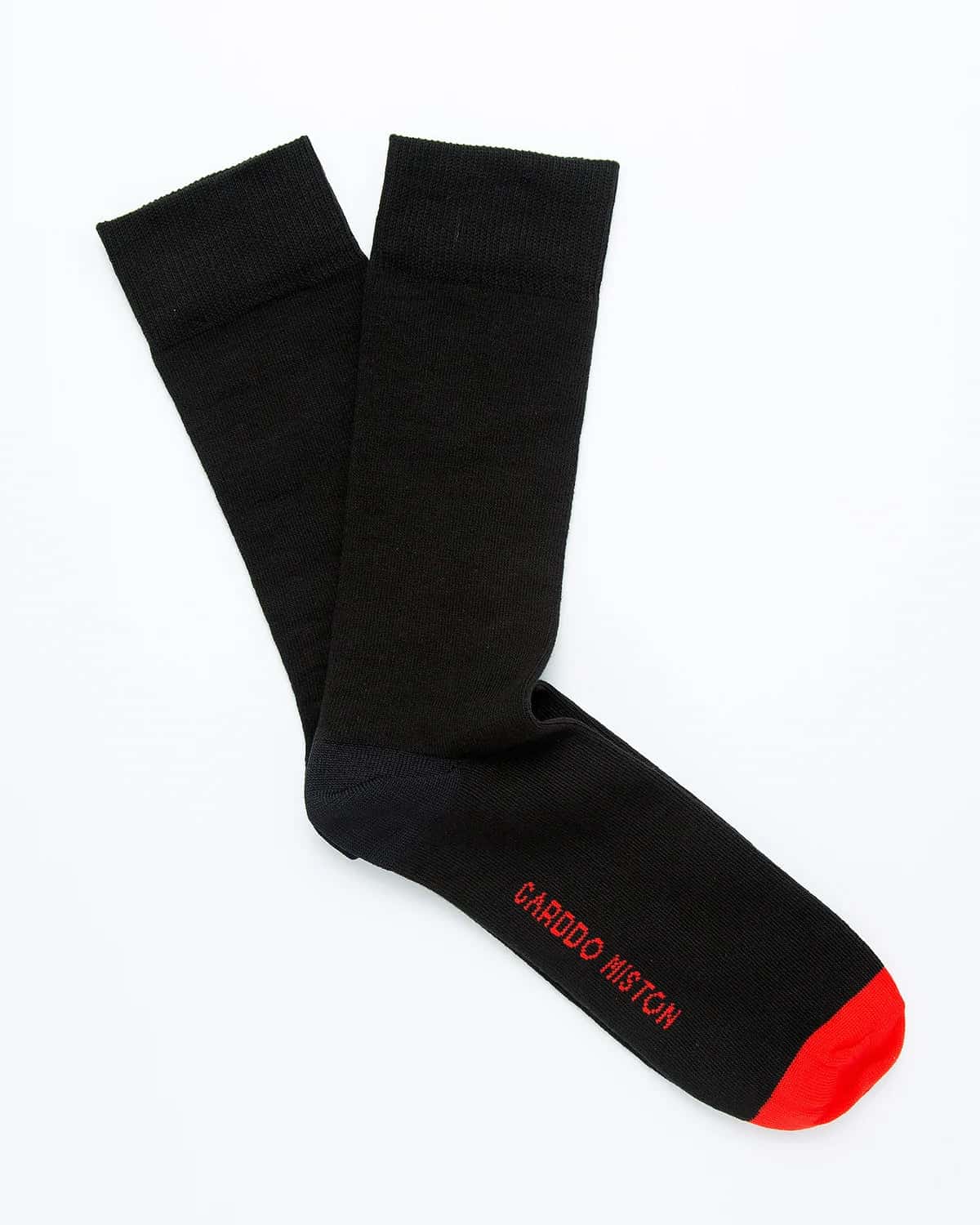 Medias Algodón Unicolor Negro
