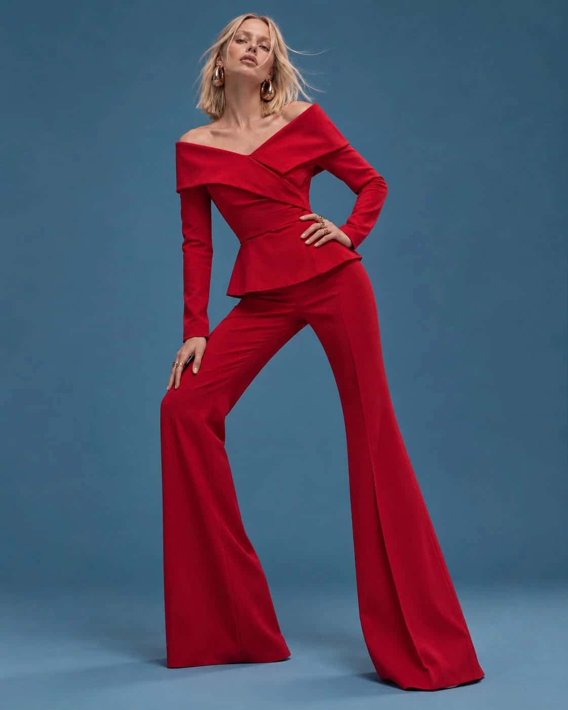 Blusa Anthone rojo - miniatura 4