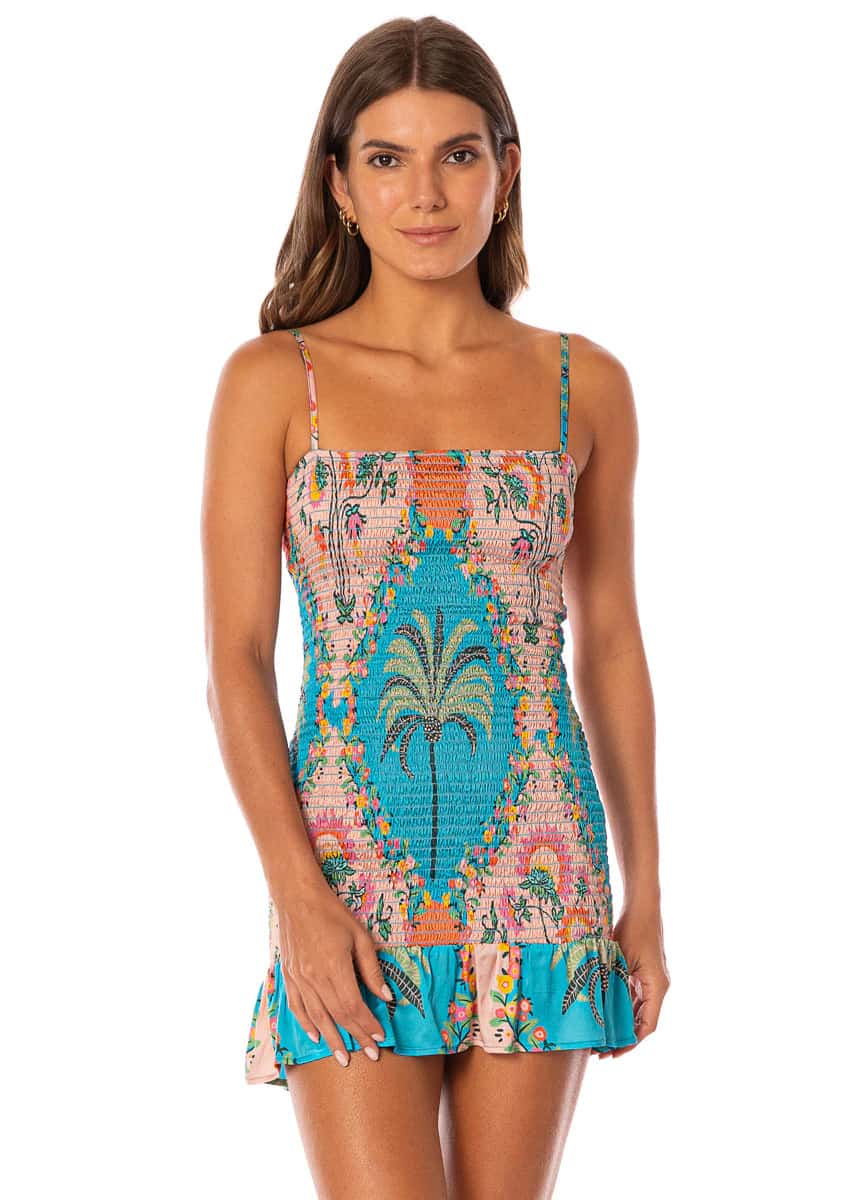 Maaji Arabian Palm Zephyra Short Dress