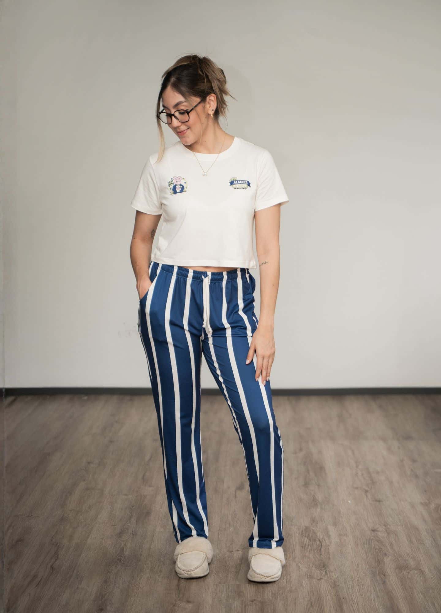 Conjunto Pantalón Alianza sin Afán - Azul