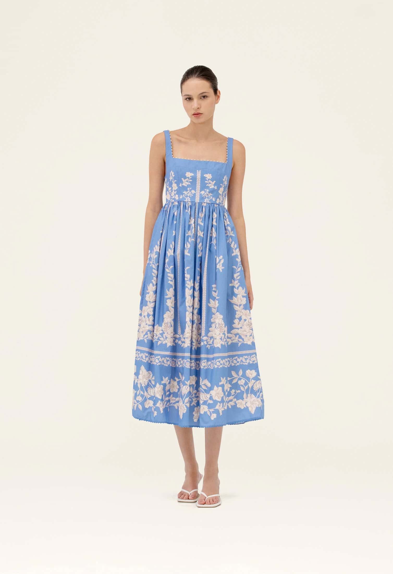 Barbara Madera Midi Dress