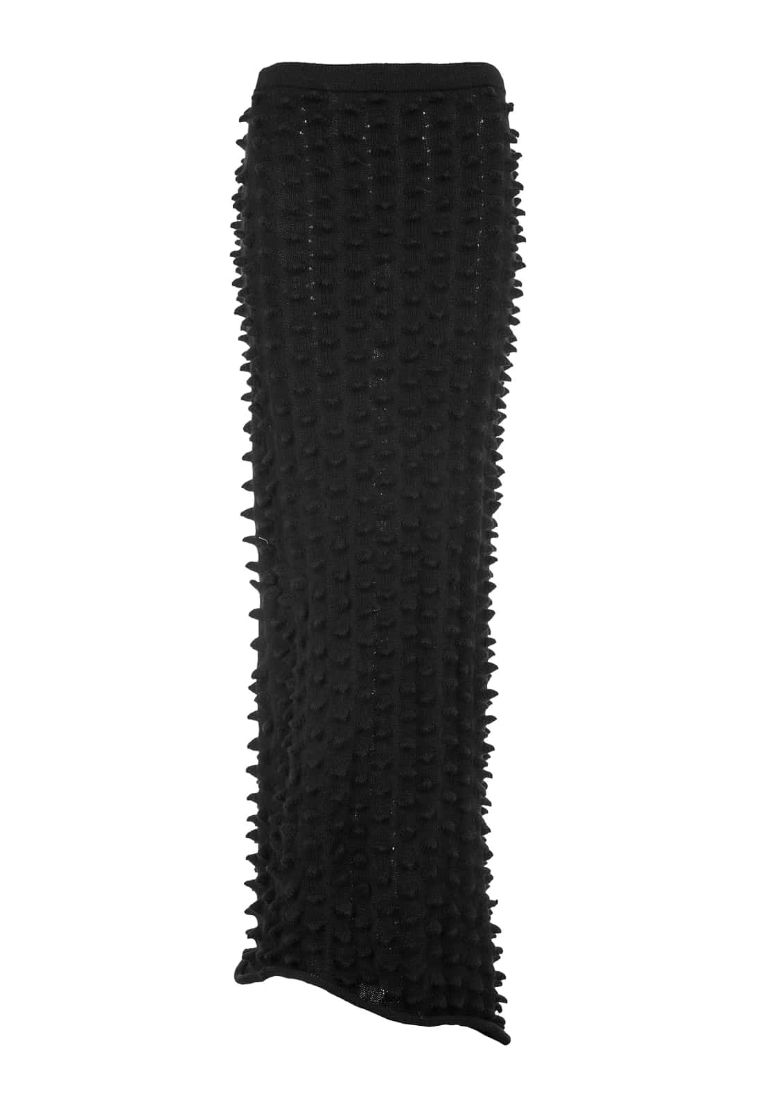 KNITTED SPIKES SKIRT-DRESS