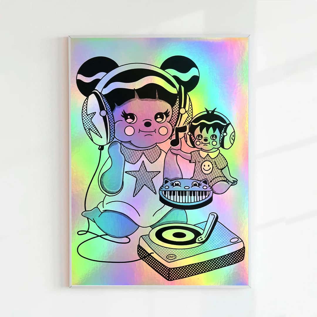 Chispunchis print (Seriado y firmado por artista)