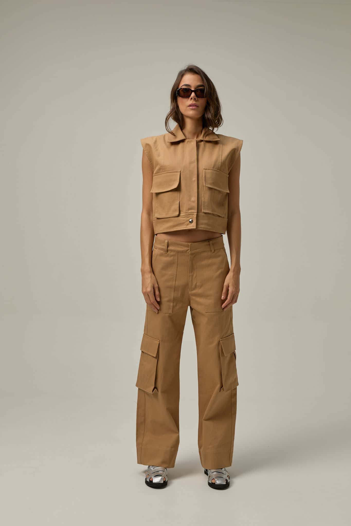Pantalón Utility Cargo | Khaki