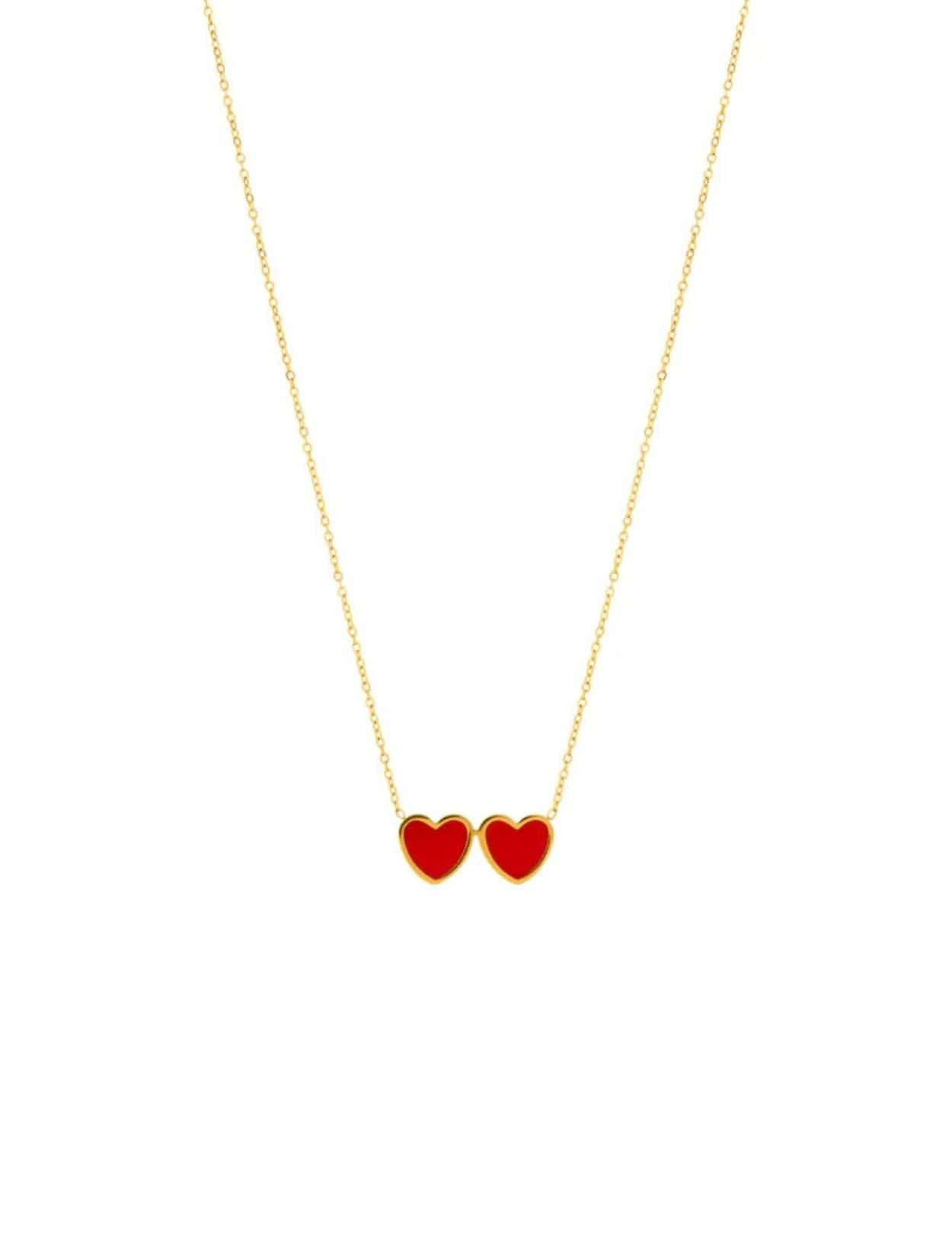 COLLAR DOS CORAZONES - miniatura 2