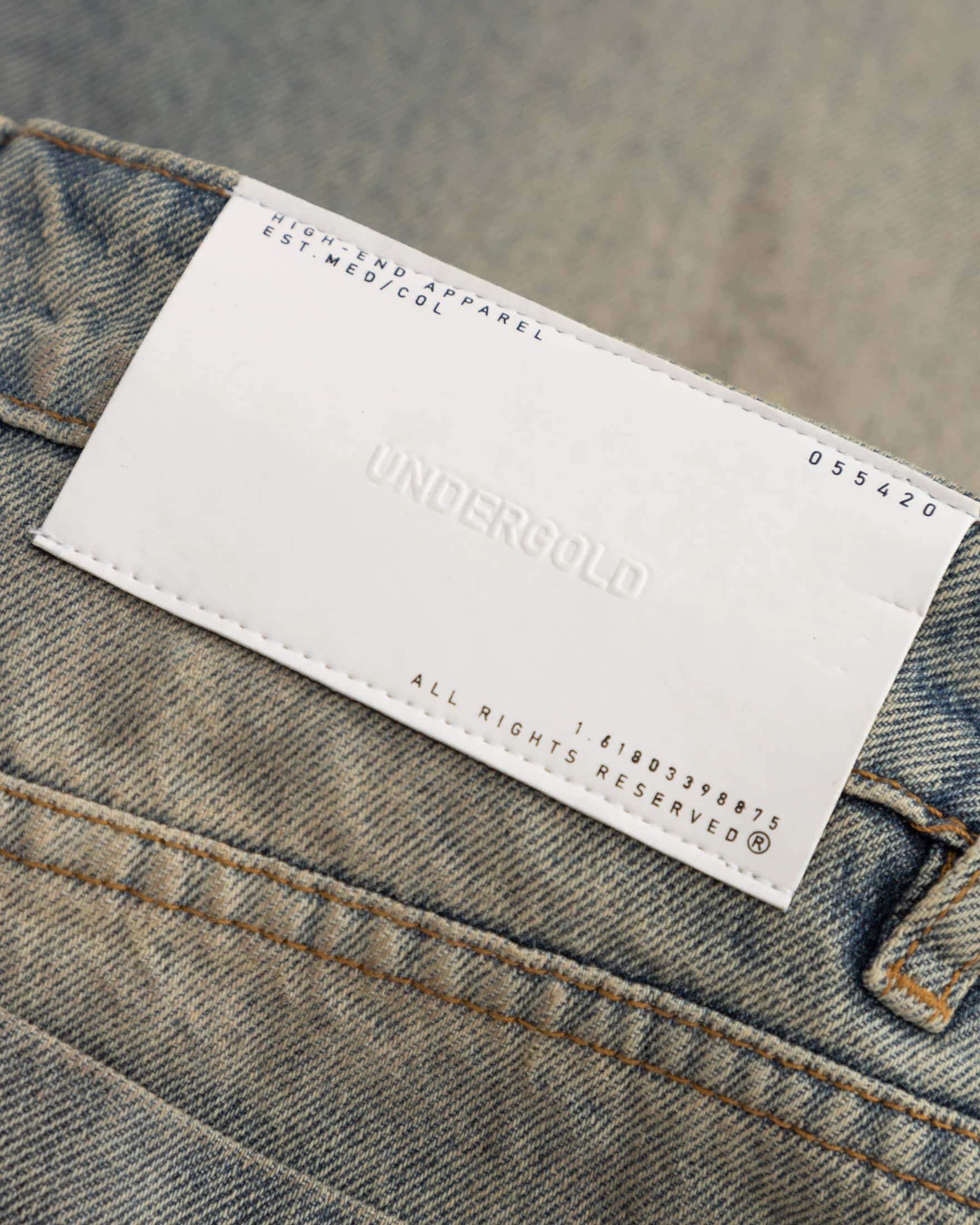 W Line Basic Wide Jeans Dirty Blue - miniatura 6