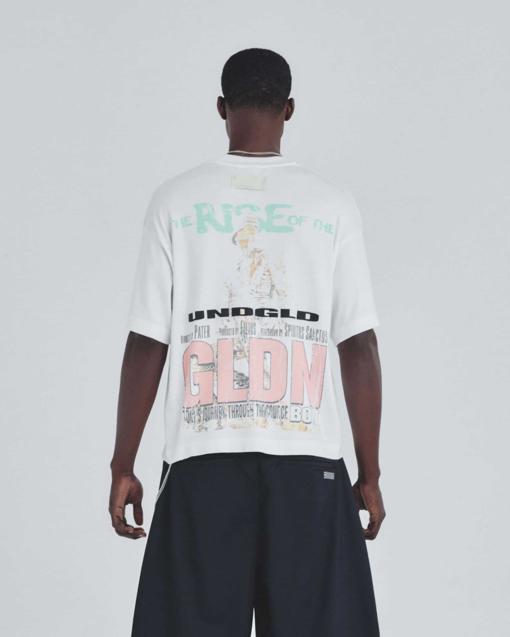 Holy State GLDN Prophecy Boxy Fit Tshirt White - miniatura 6