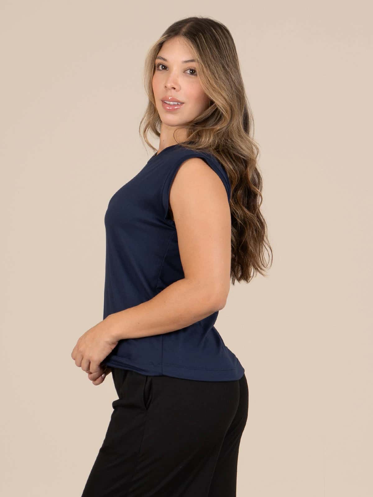 Camisilla agora azul oscuro - miniatura 4