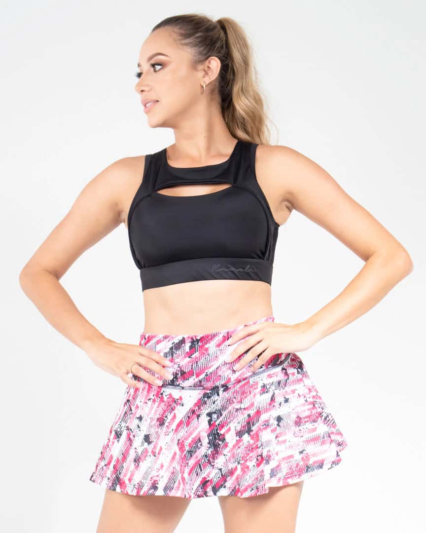 Falda Short Deportiva Estampada
