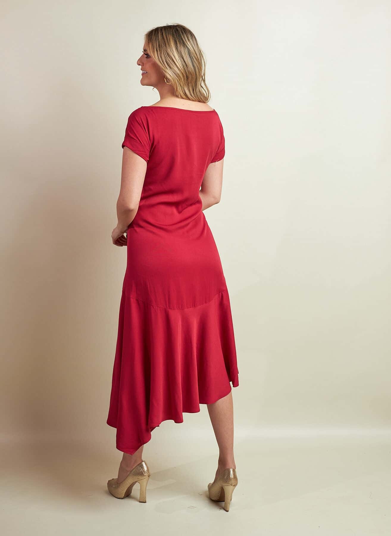 Vestido Nicolasa Rojo - miniatura 2