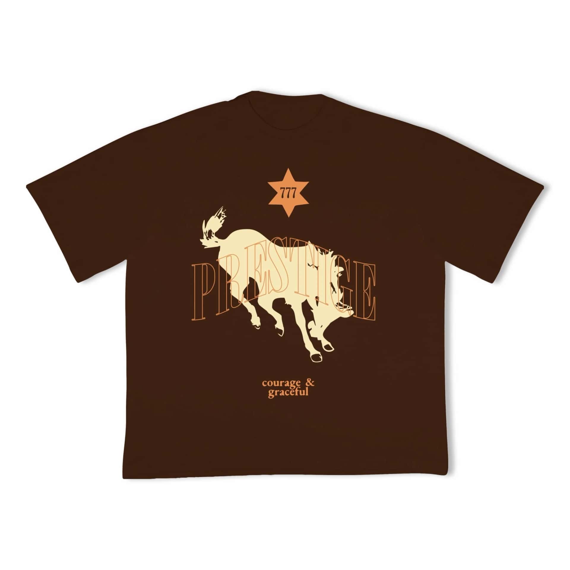 Brown T-Shirt Boxy Prestige