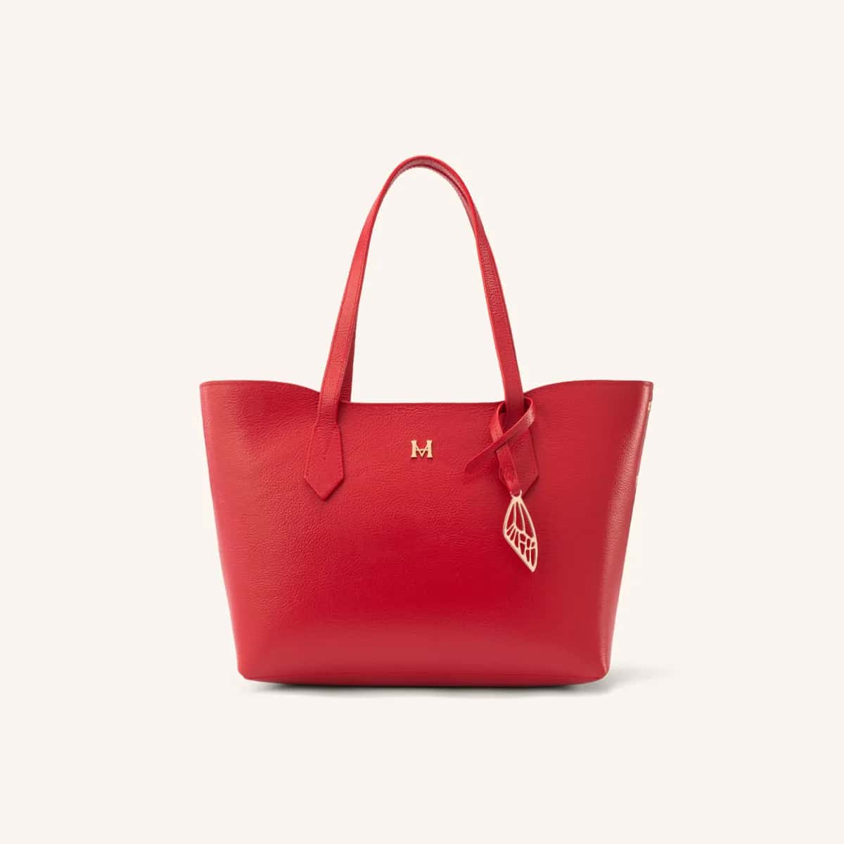 Tote Alas Mediano Rojo Gris Sur