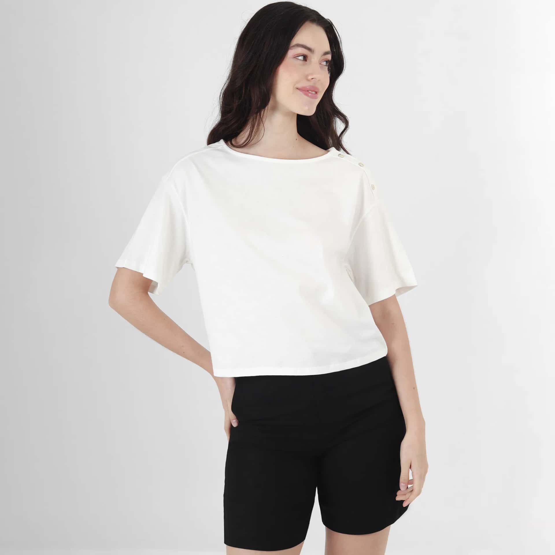 Camiseta Cuello Redondo Manga Corta
