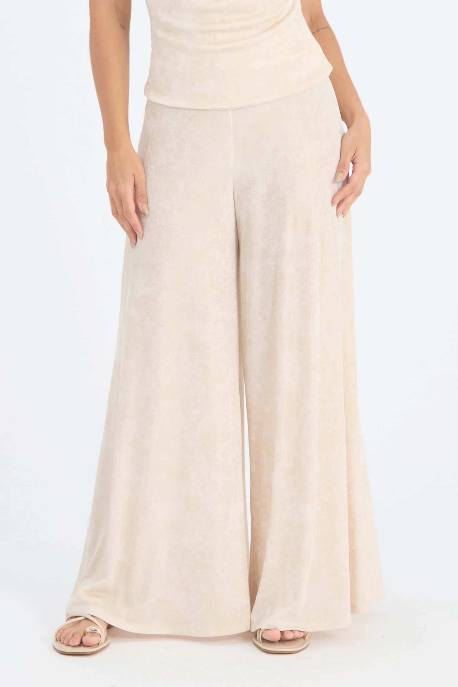 PANTALON PALAZZO PUNTO PARA MUJER 1196390 - miniatura 3