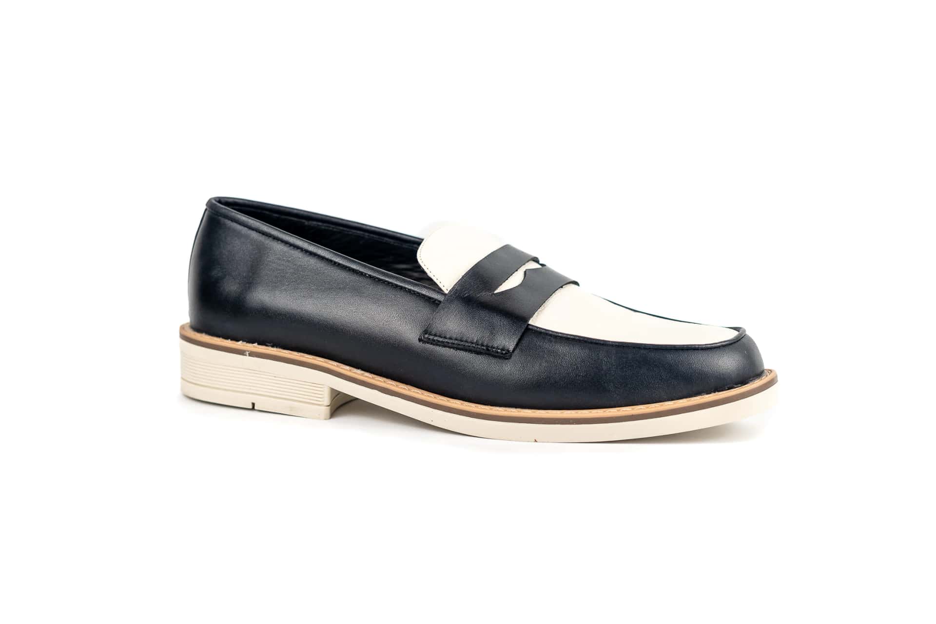 PENNY LOAFERS SUELA BLANCA