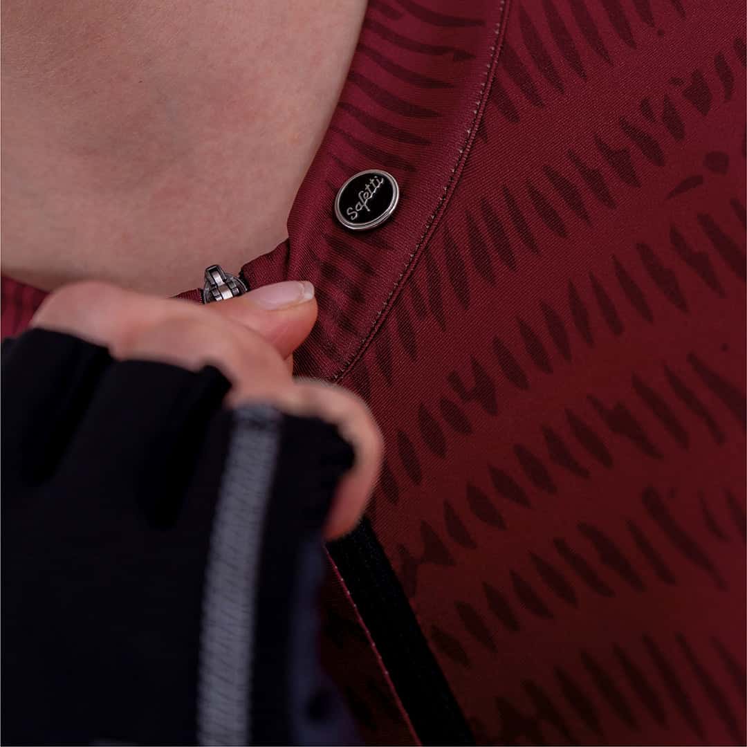 CAMISA CICLISMO MANGA CORTA PLUMWIME VINOTINTO PARA MUJER - miniatura 4