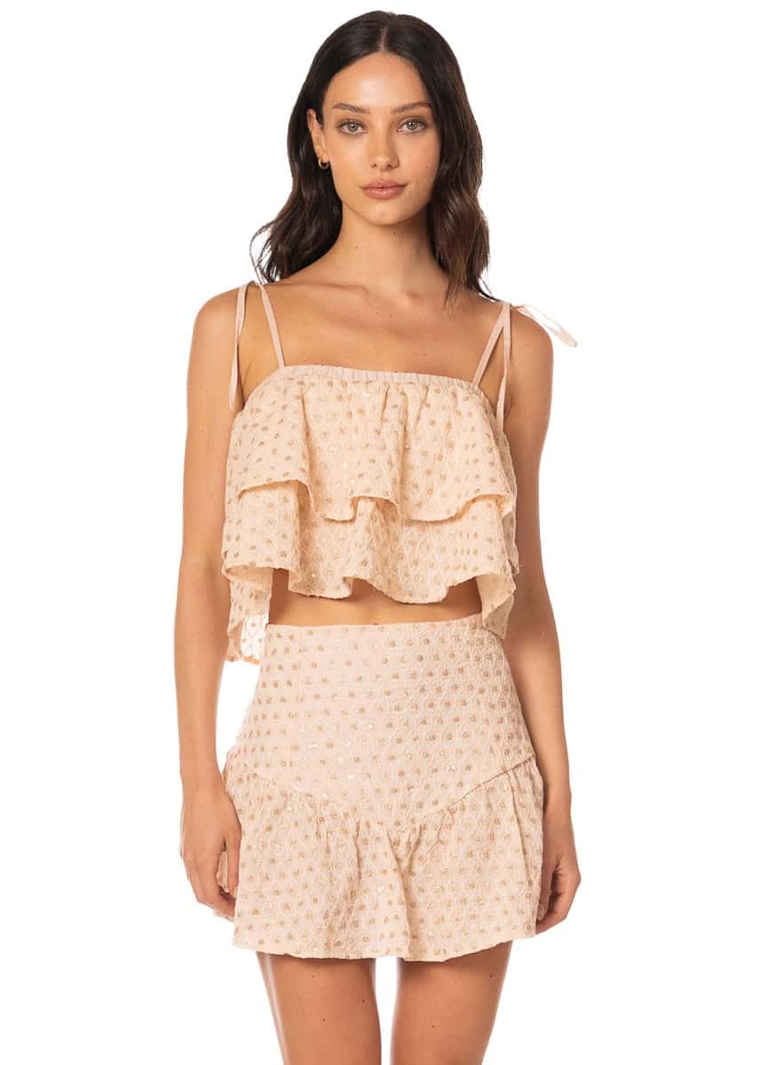Maaji Romance Veil Hebe Beachwear Crop Top