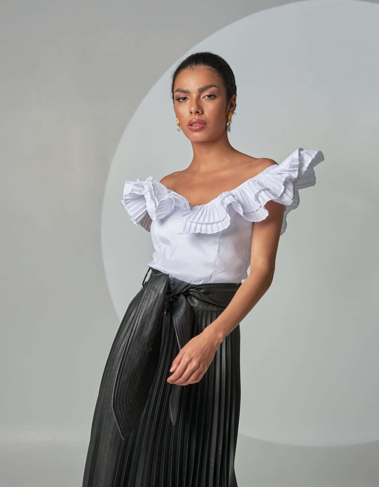 Blusa Diamantina Blanco