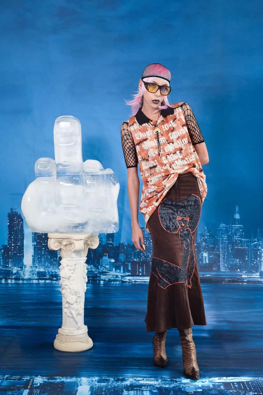VESTIDO CHOCOLATE DRIPP - miniatura 2
