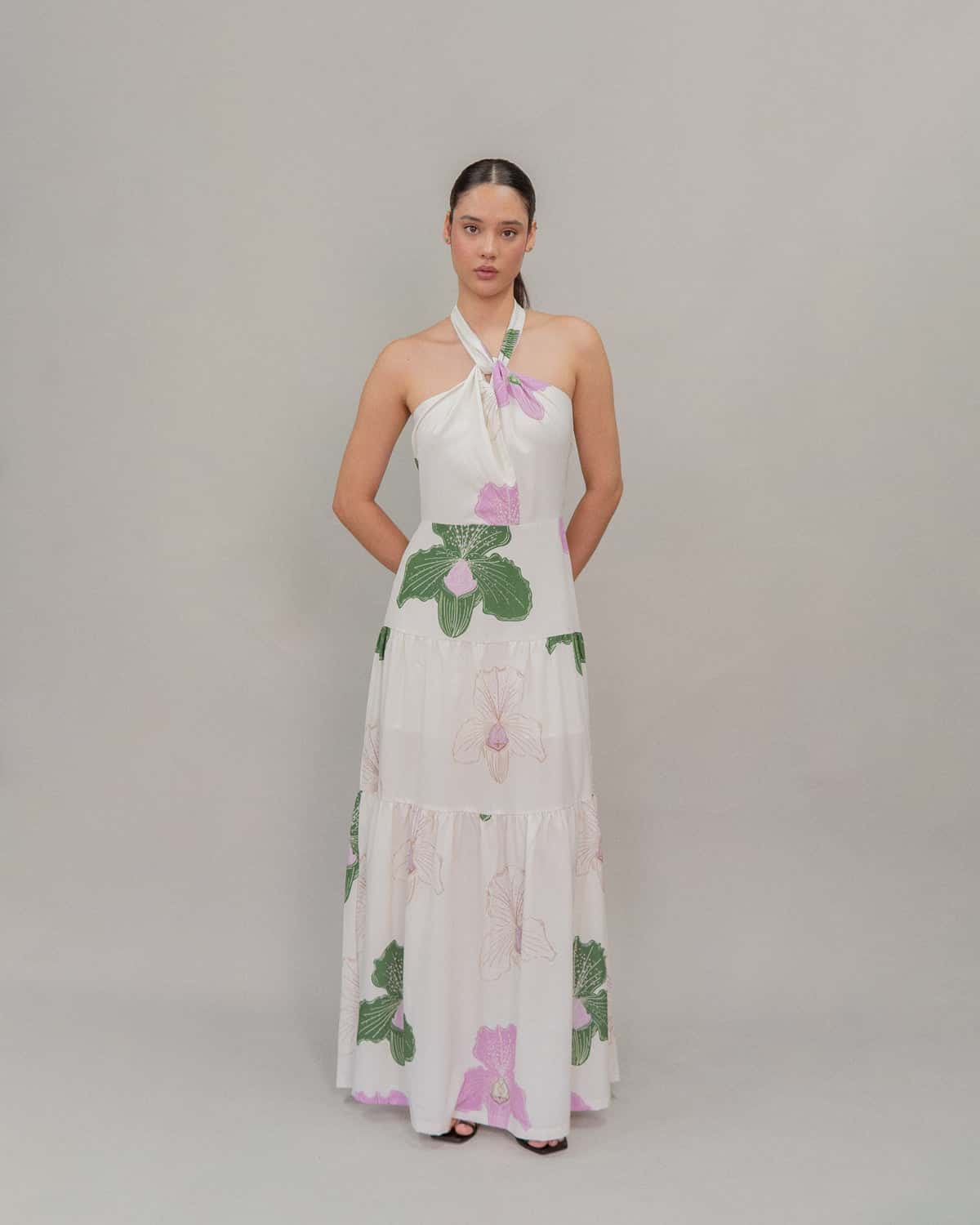 Vestido Orchid Blanco - miniatura 2