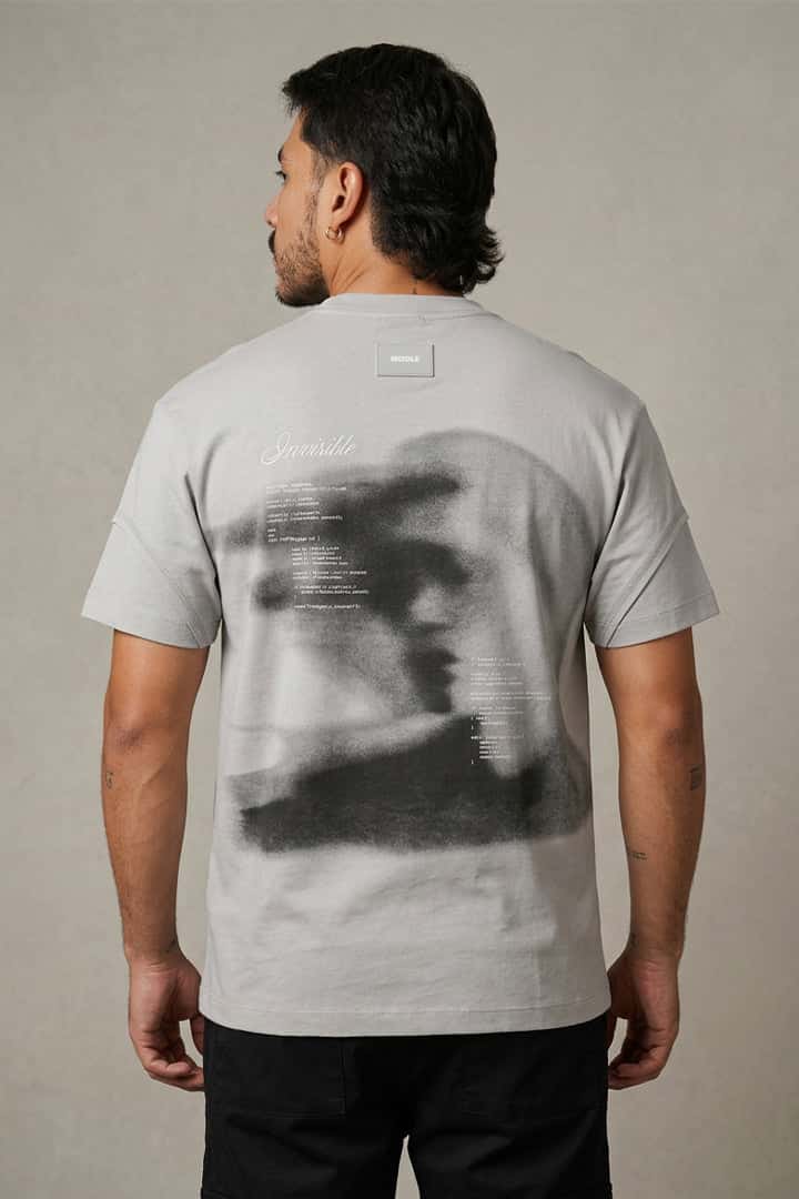 Camiseta Boxy Blur Face - miniatura 2