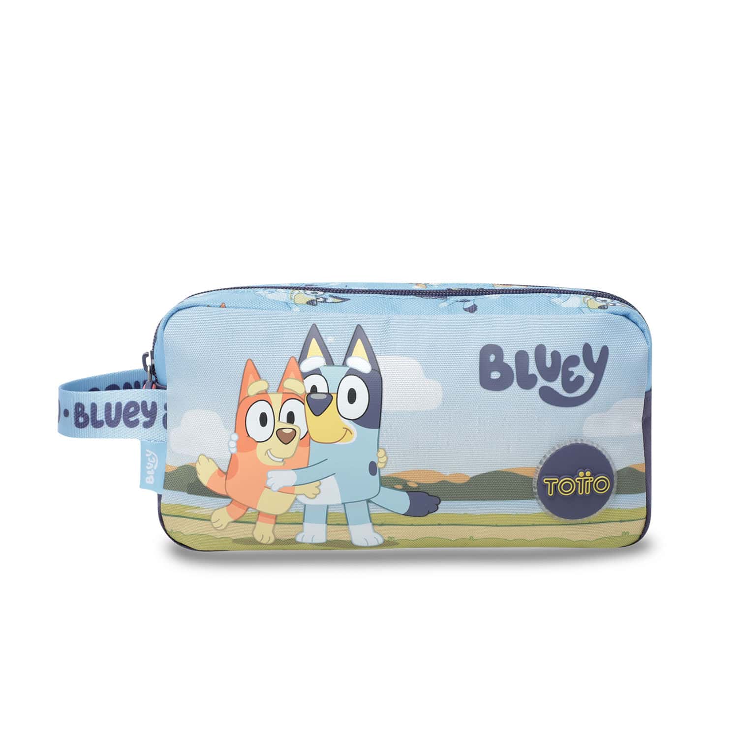 Cartuchera Multiuso Bluey Grande Azul Unisex