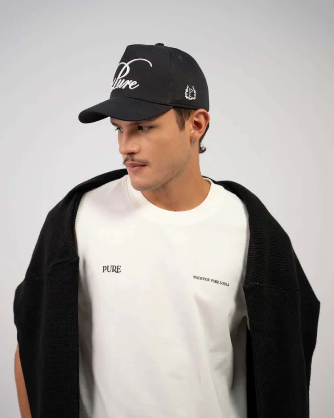PURE WHITE REGULAR T-SHIRT - miniatura 4
