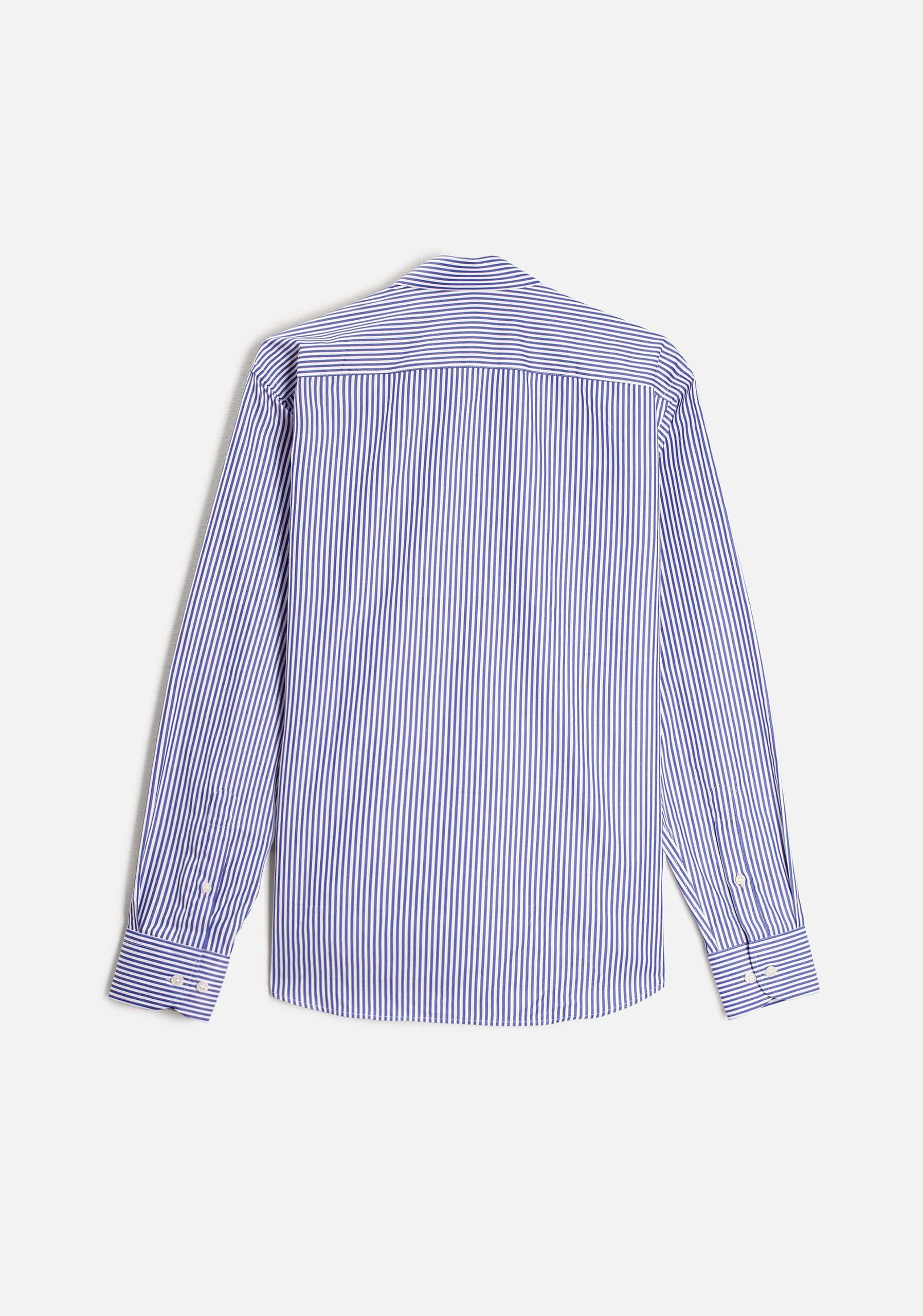 Camisa H CBD Rayas Med L-Fuc Azul Osc - miniatura 4
