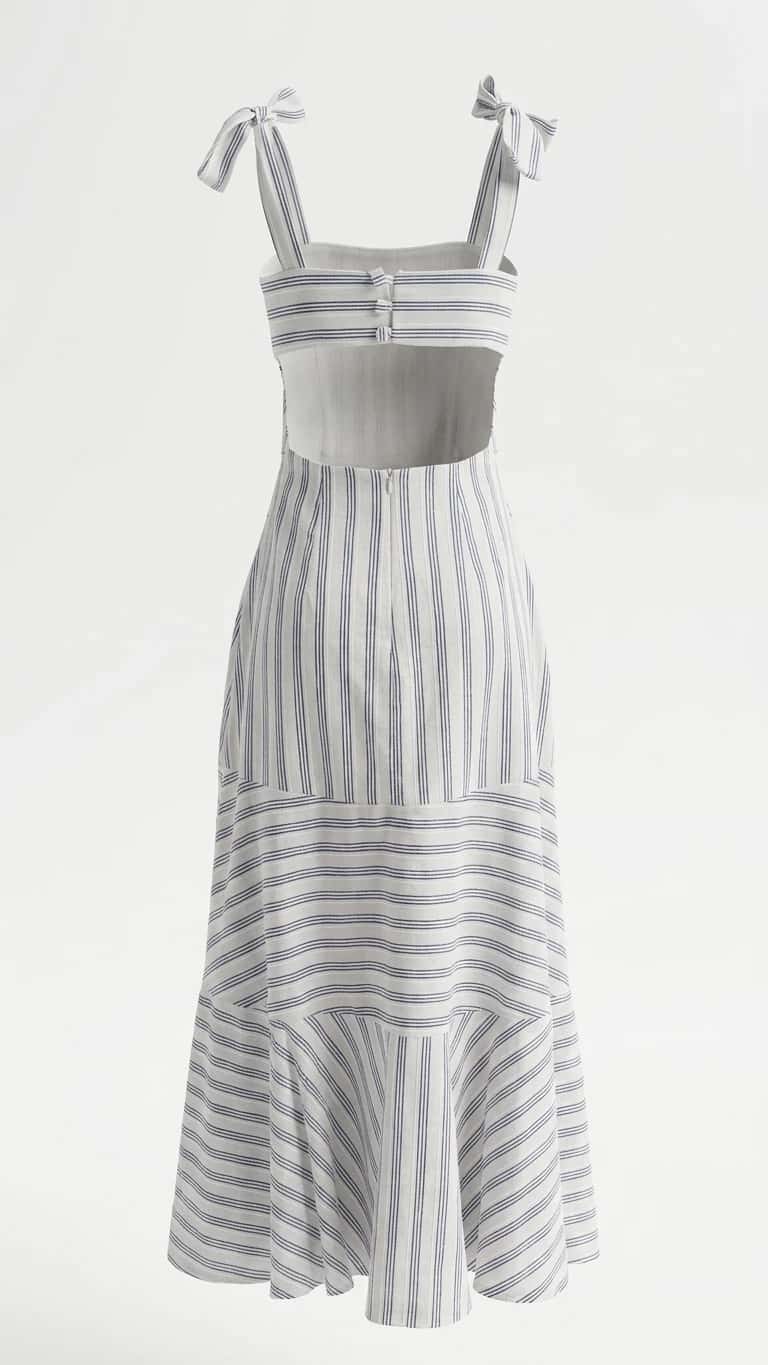 MAGNOLIA DRESS STRIPES - miniatura 2