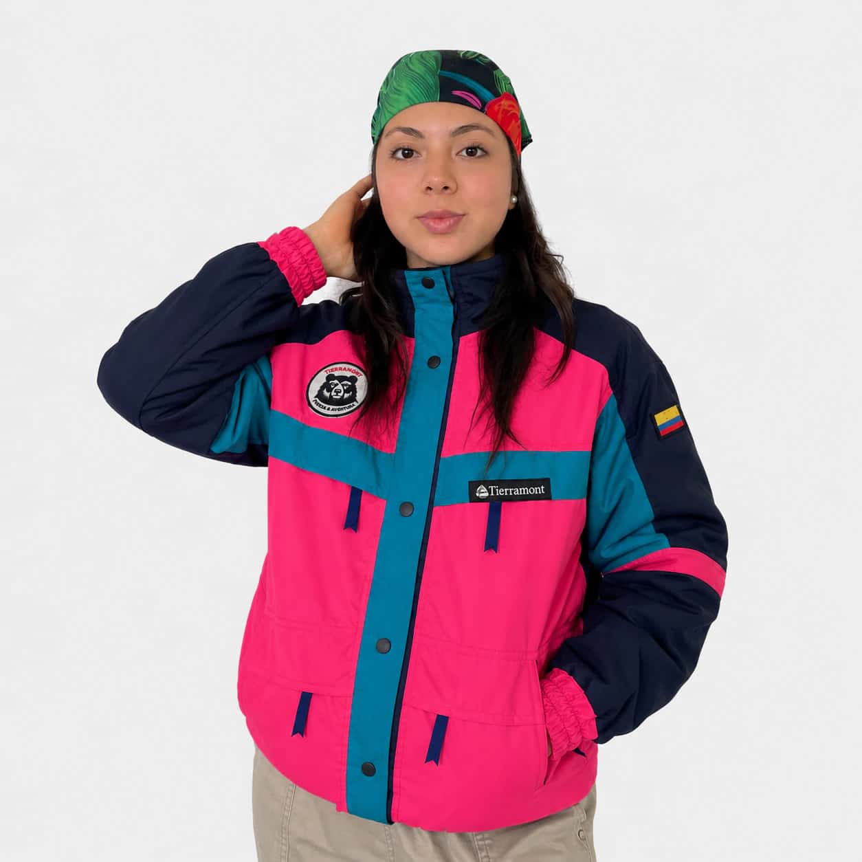 Chaqueta Exploradora Andes Rosa Térmica