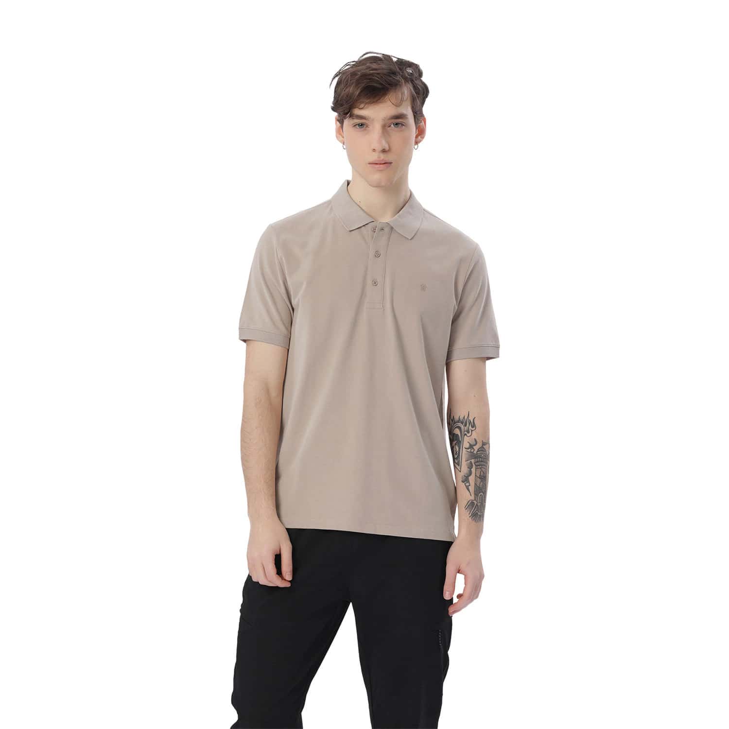 Camisa Polo para Hombre Youngpolo Beige