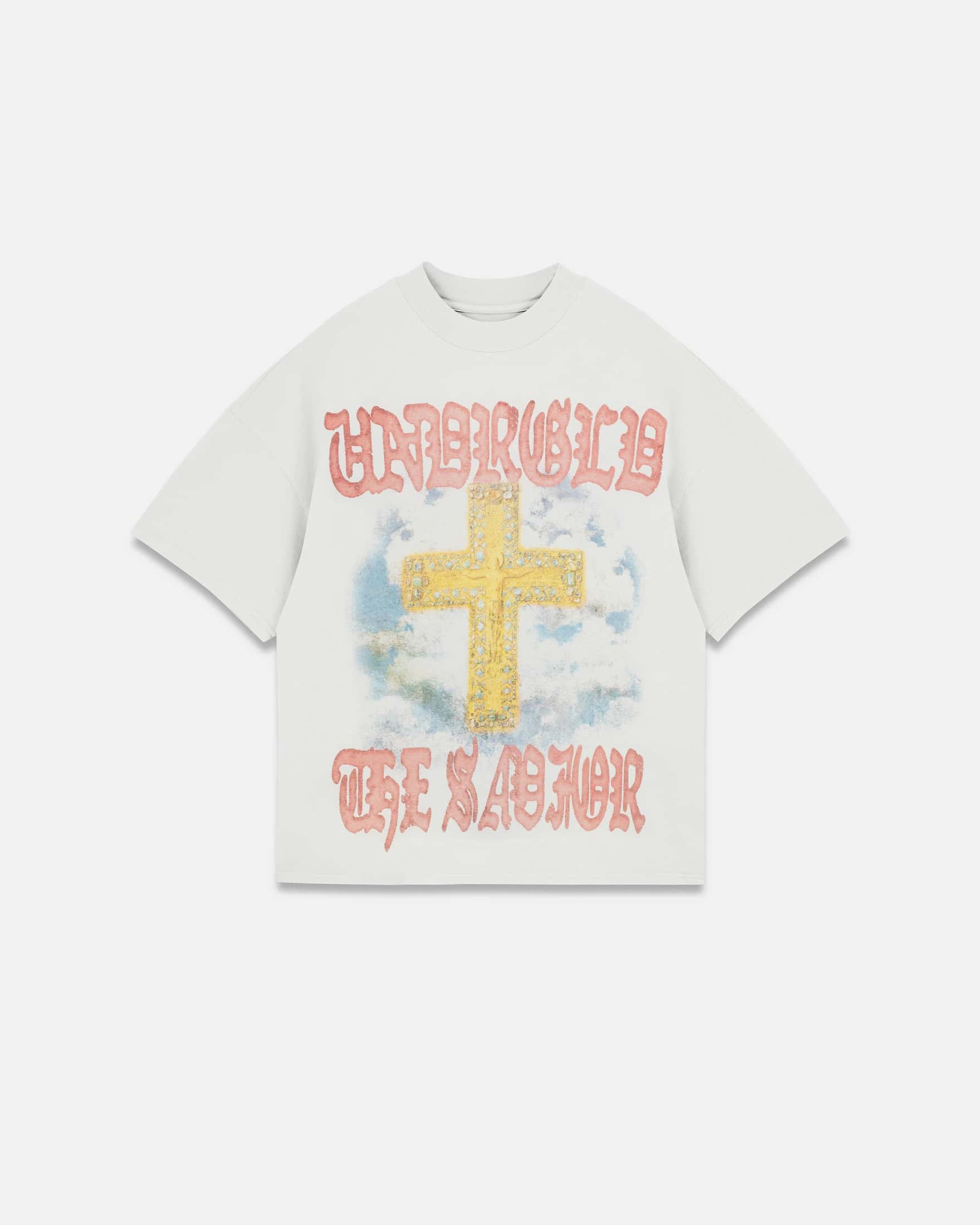 Holy State The Savior Boxy Fit Tshirt White