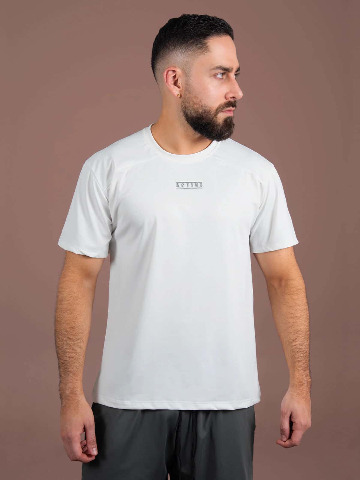Camiseta qatar hombre ivory