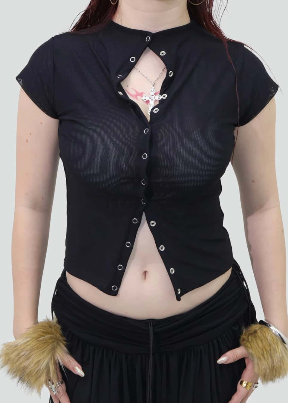 TOP POLLY NEGRO - miniatura 2