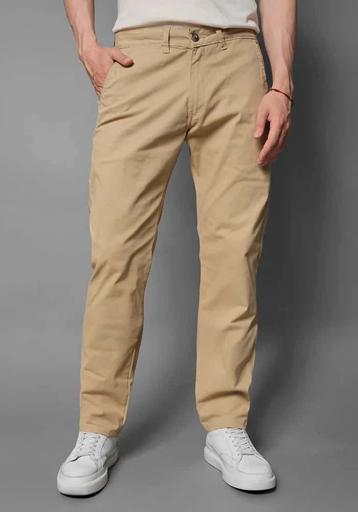 Pantalón de Dril con Grabado para Hombre Marca Thunder Originales