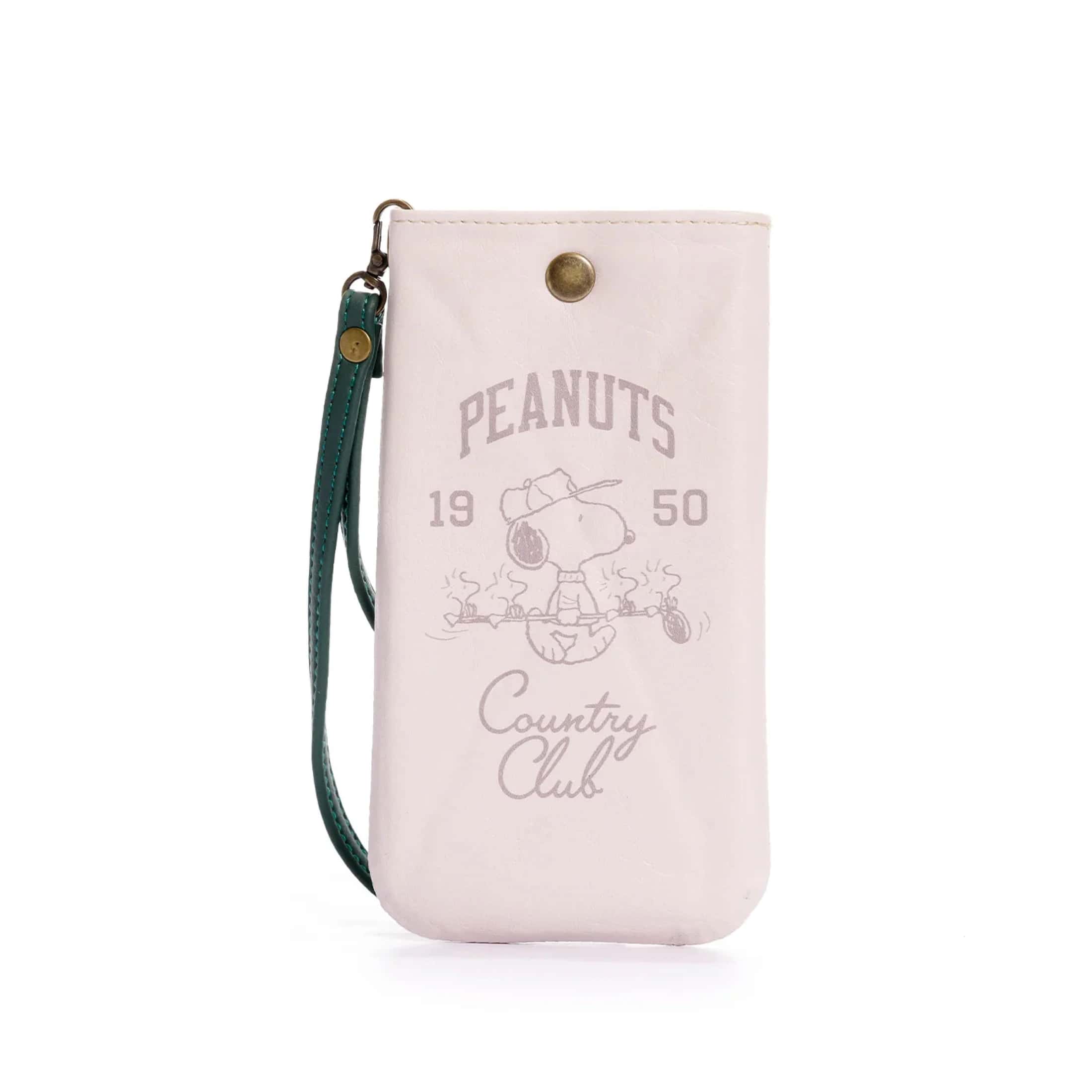 Estuche para gafas o celular Snoopy Posh acolchado con broche