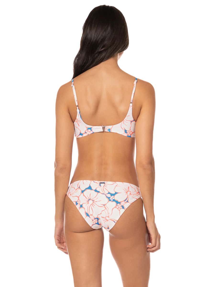 Maaji Island Flora Flirt Low Rise Thin Side  Bikini Bottom