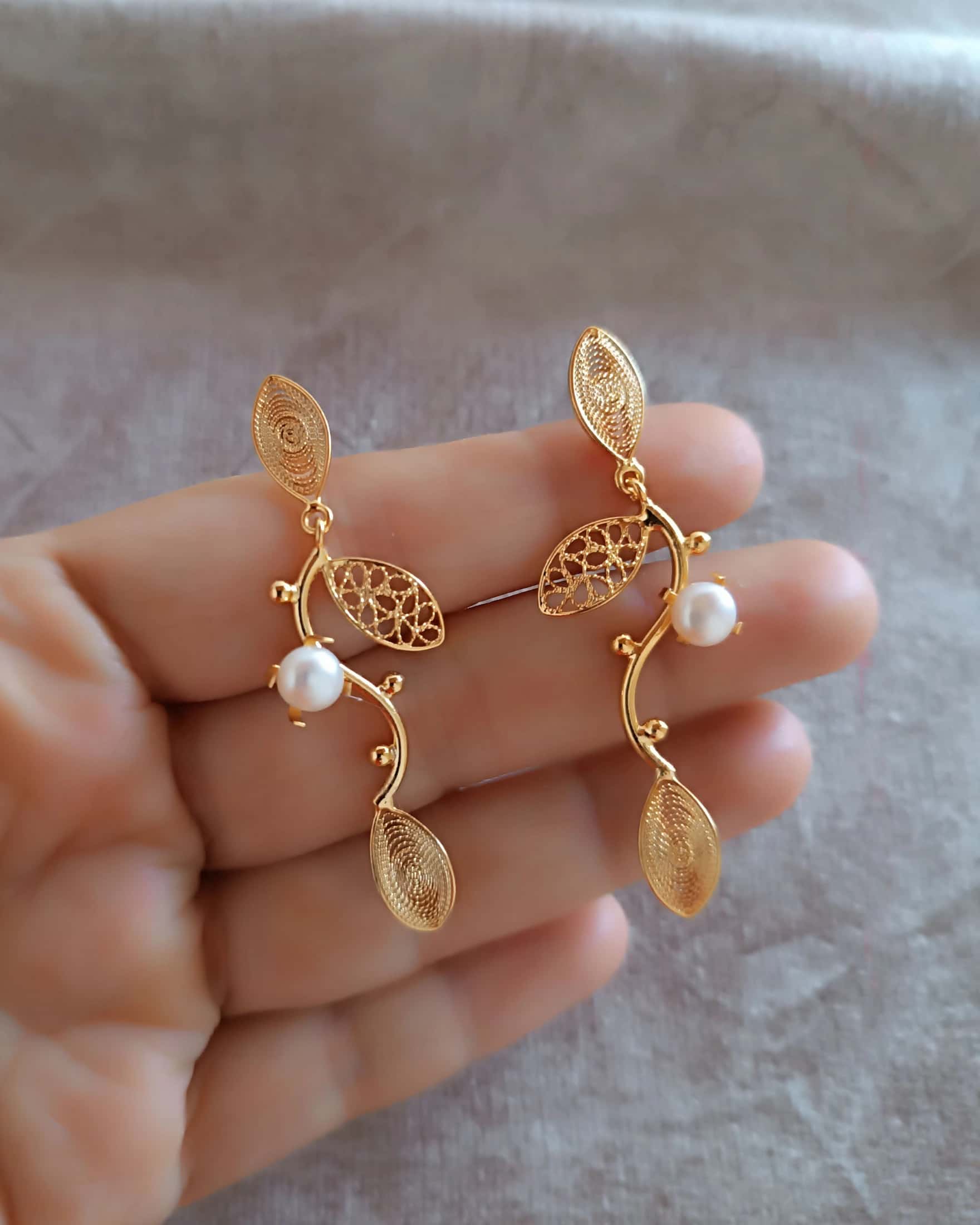Aretes en filigrana Ramona - miniatura 3
